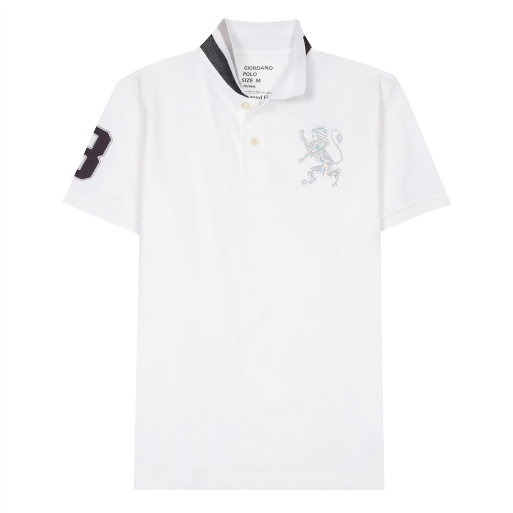 Men's 3D Bold Lion Polo