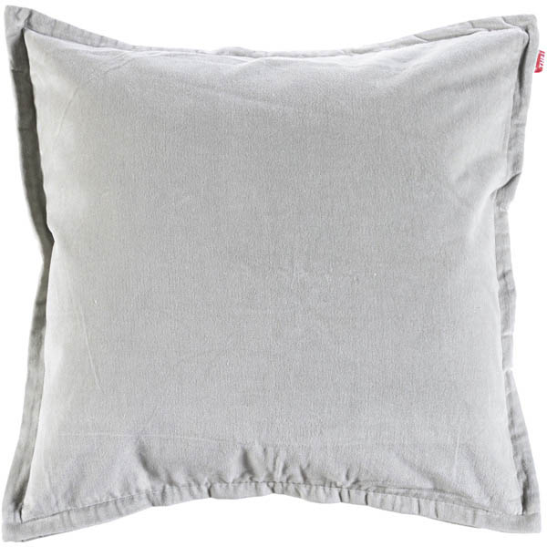 Flange Cushion Cover, 50X50, Silver