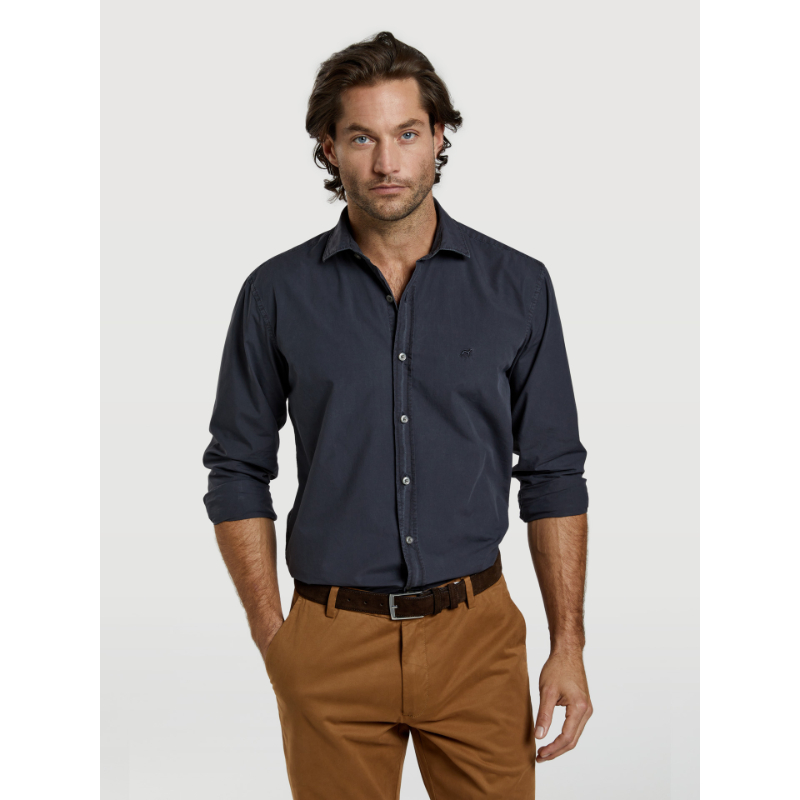 Sacoor Brothers Men's Slim Fit Sport Shirt Mall of the Emirates