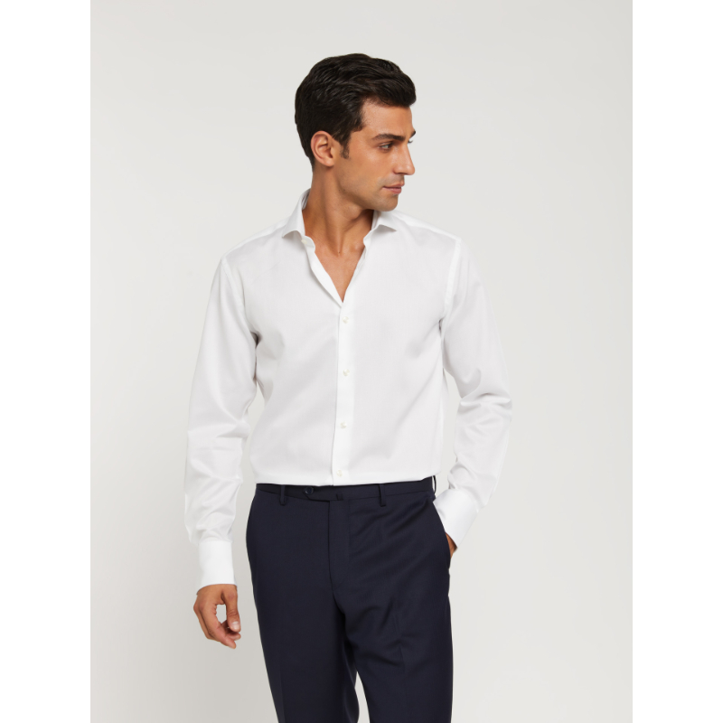 Sacoor Brothers Men's Regular Fit Business Twill Formal Shirt Mall