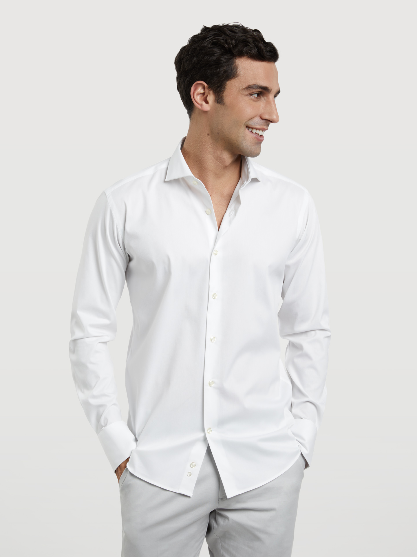 Sacoor Brothers Slim Fit KEasy Structure Formal Shirt Mall of the