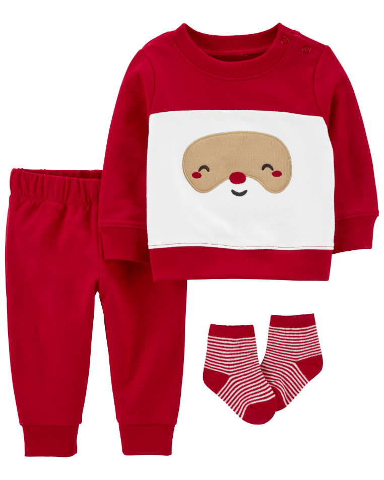 Carter's 3Piece Santa Outfit Set Mall of the Emirates