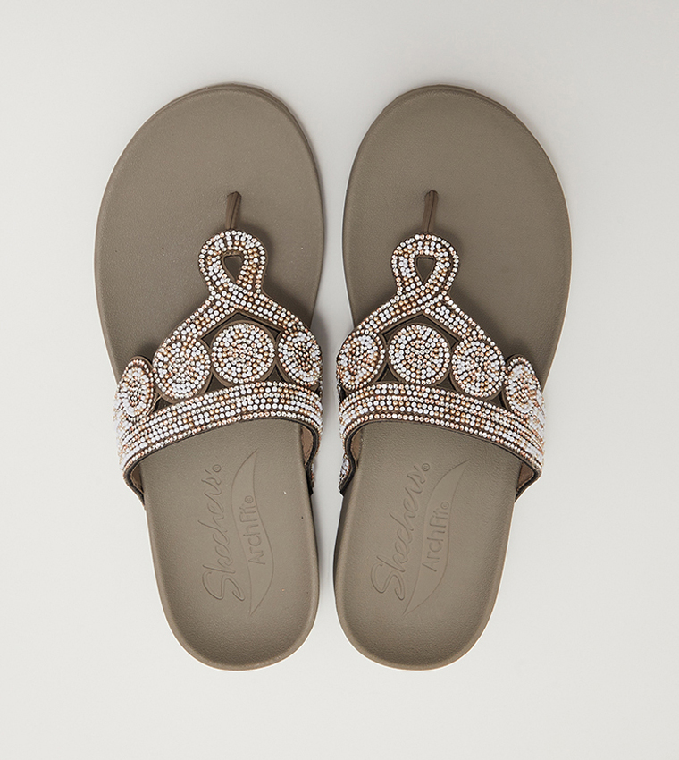 ARCH FIT VINYASA Embellished Comfort Sandals