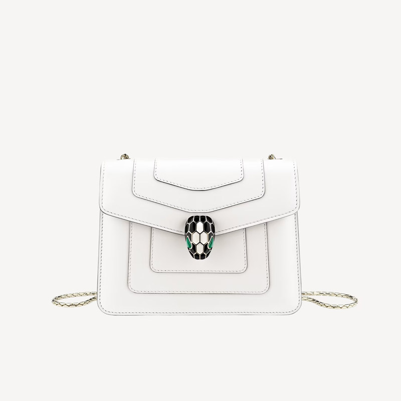 BVLGARI Serpenti Forever Crossbody Bag in Calf Leather Mall of the
