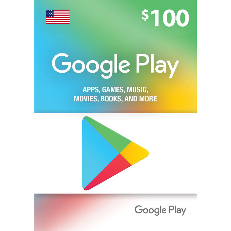 Google Play Gift Card USA 100