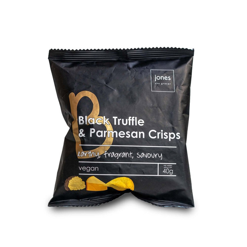 Jones The Grocer Black Truffle and Parmesan Crisps, 40G Mall of the