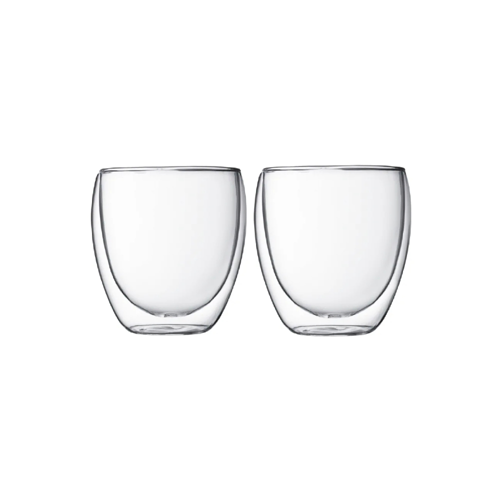Bodum Pavina Double Wall Glass 0.25L 2 Piece