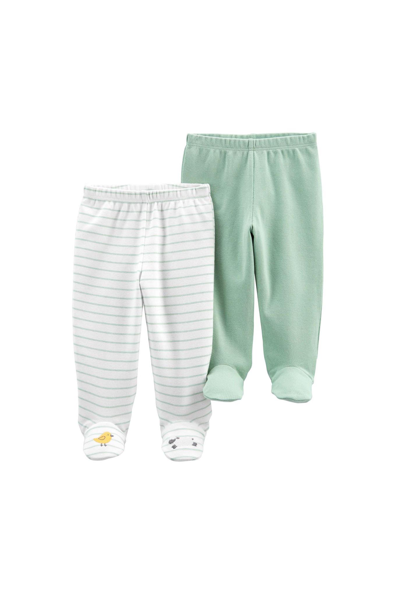 Carter's 2Pack Cotton Footed Pants Mall of the Emirates