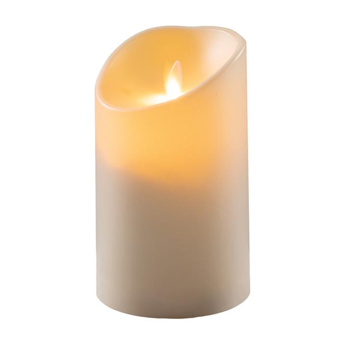 The One Mood Flameless Candle 9x15 Cream Mall of the Emirates