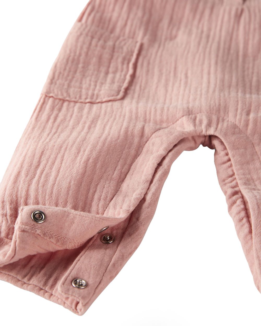 Organic Cotton Gauze Overalls