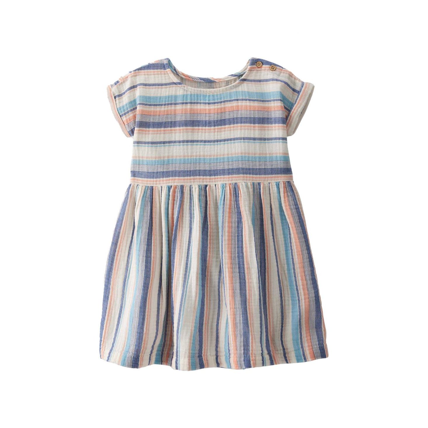 Organic Cotton Gauze Dress