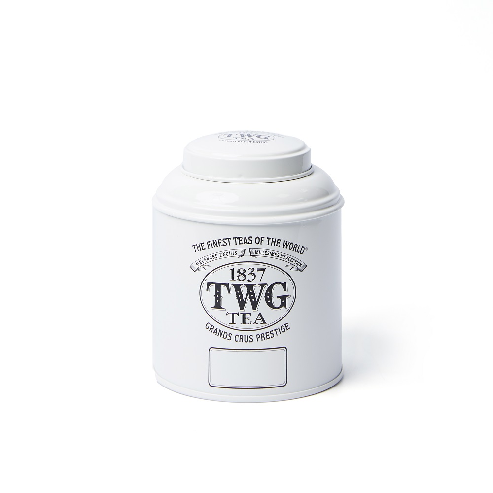 Classic Tea Tin in White