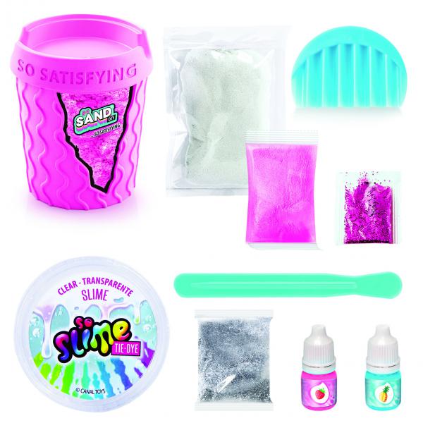 Hamleys DIY Sand & Slime Tie Dye Combo Kit Mall of the Emirates