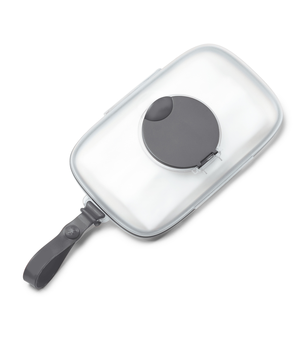 Skip Hop Grab & Go Wipes Case Grey