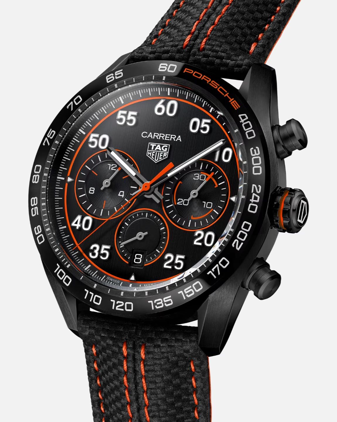 Carrera X Porsche Orange Racing Watch