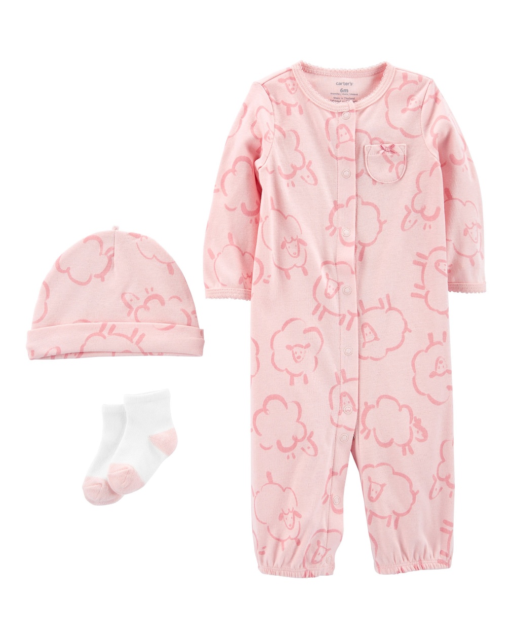 Carter's Converter Gown Set, 3Piece Mall of the Emirates