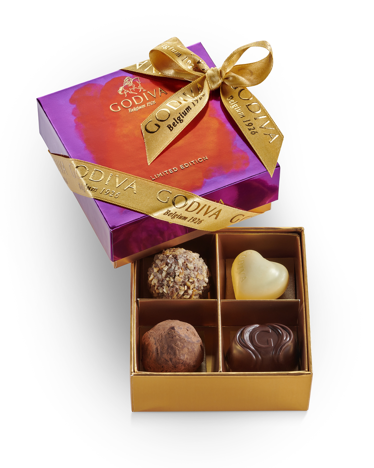Godiva Cafe Diwali Gift Box, 4 Pieces Mall of the Emirates