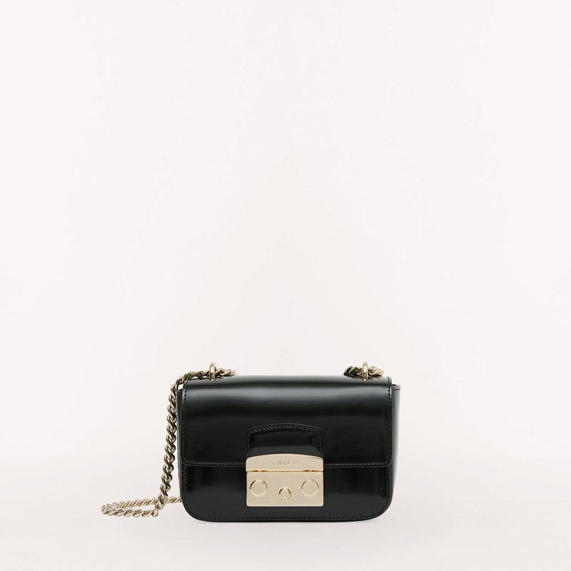 Furla Metropolis Crossbody Bag Mini Nero Mall of the Emirates