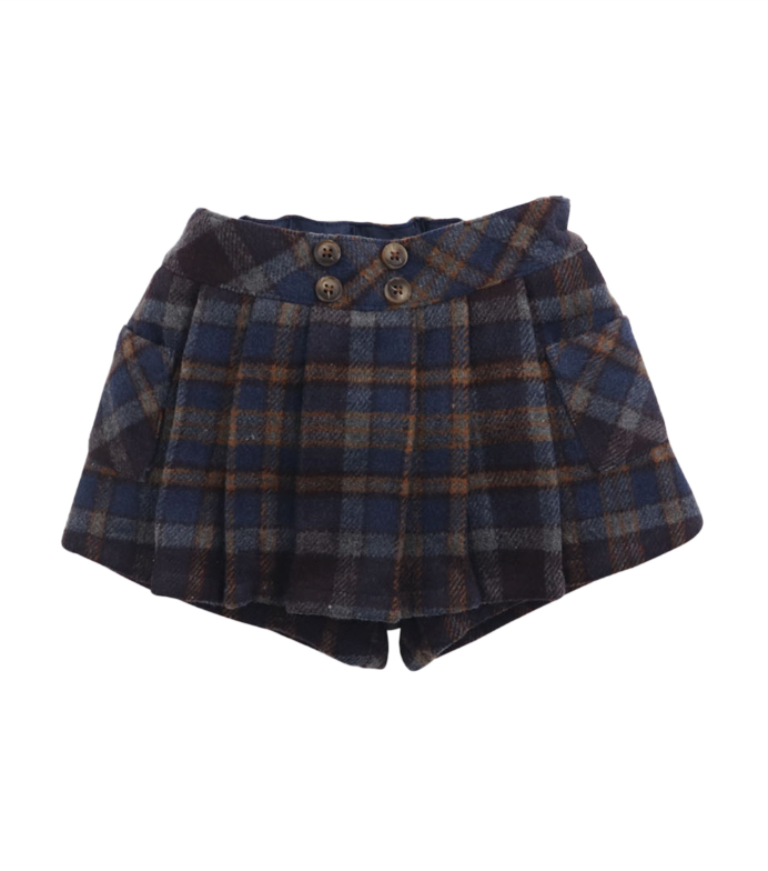 Mom Store Ginger Snaps Woven Checkered Skirt Mall of the Emirates