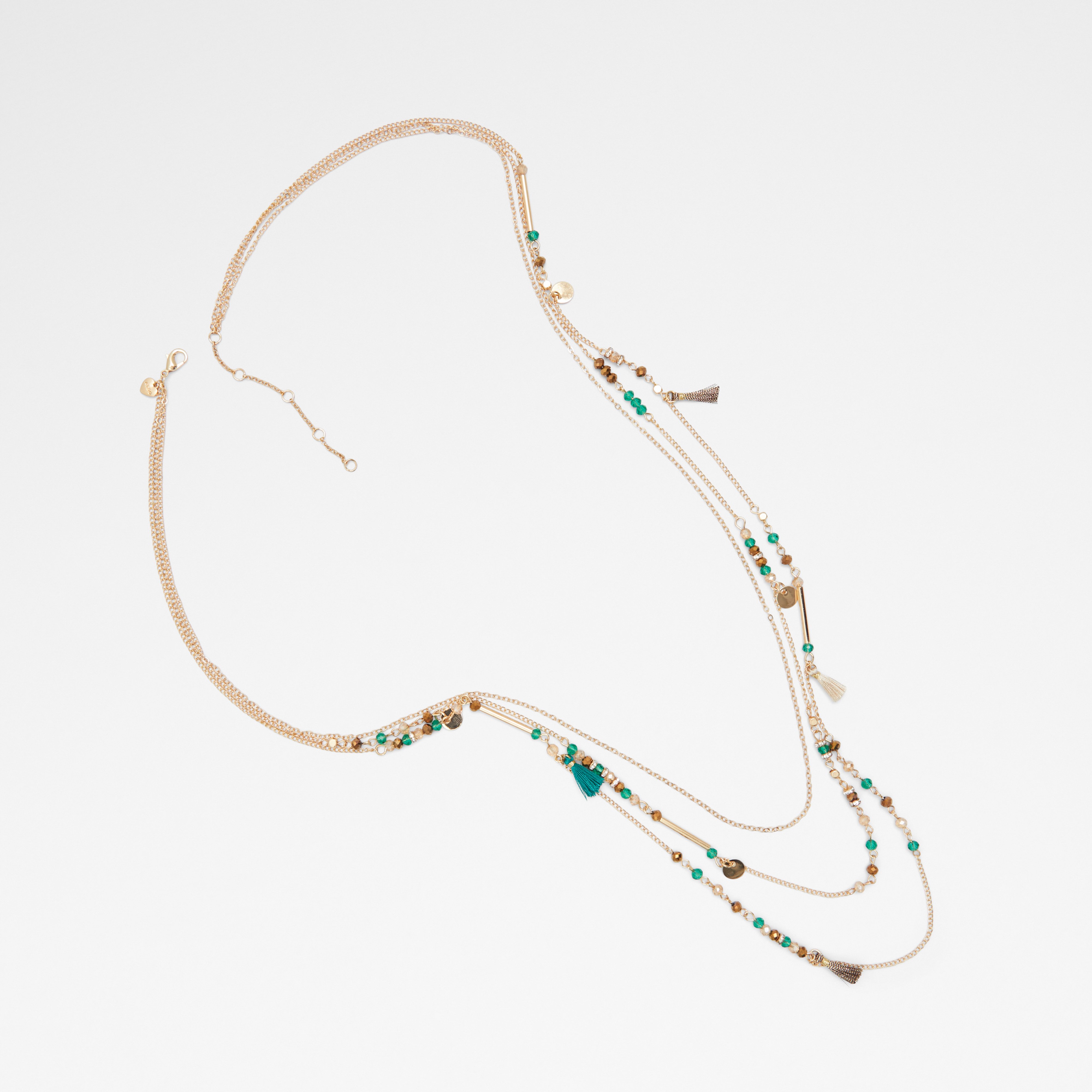 Craegan Beaded Layered Necklace