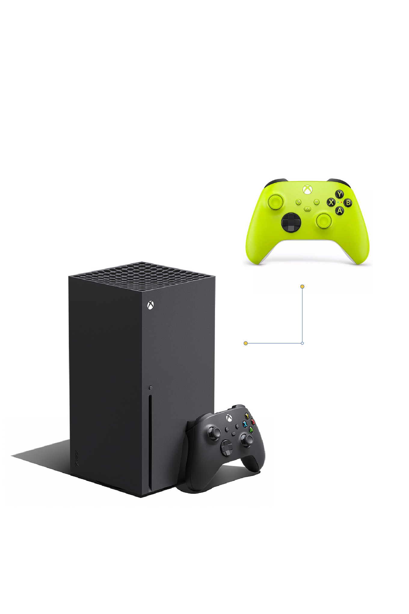 Xbox Series X 1TB Console + Xbox Series Electric Volt Wireless Controller