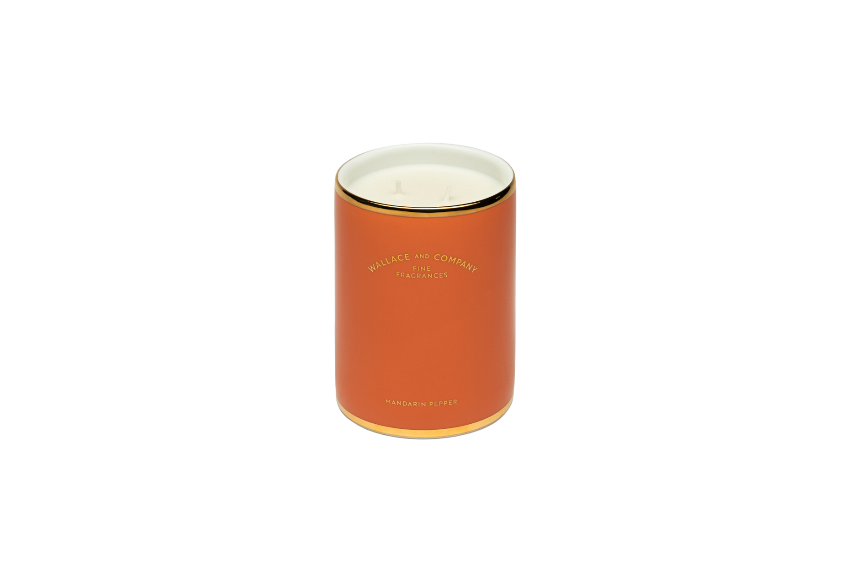 Mandarin Pepper Porcelain Candle