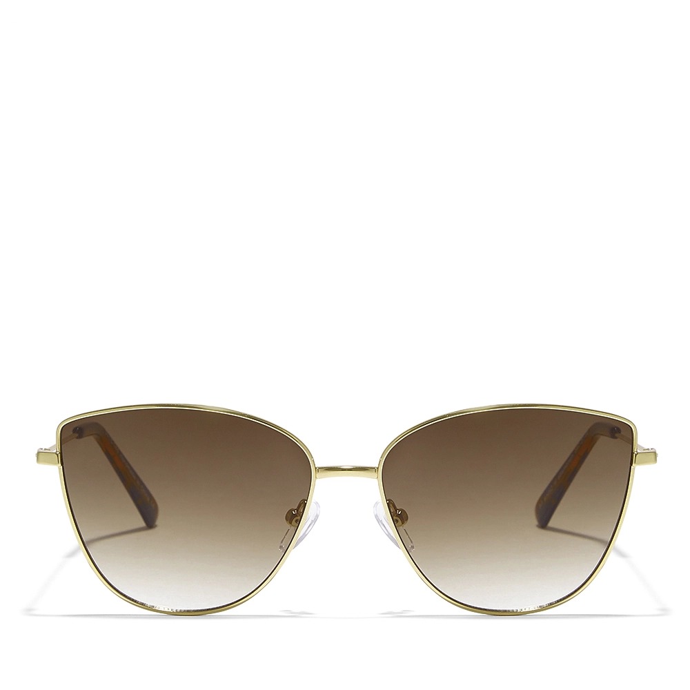 Eyewa BlackOut CELEB Women Gold Sunglasses Mall of the Emirates