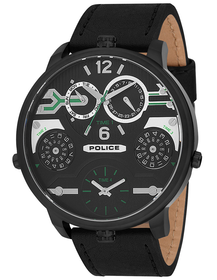 Time House - Police Chronograph Black Dial Watch PL.14838JSB-02 | Mall ...